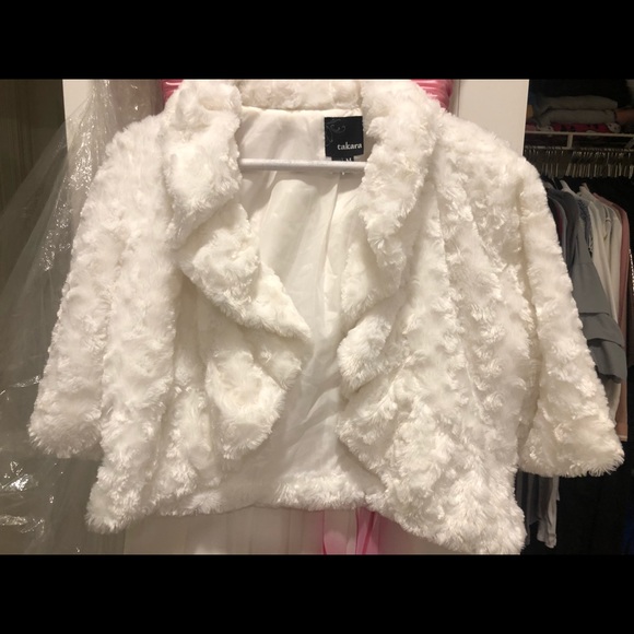 White and pink prom dress - Picture 5 of 6